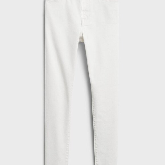 Banana Republic High-Rise SCULPT Skinny Jeans PLUS SIZE 34/18 White MSRP $100 - Picture 5 of 5
